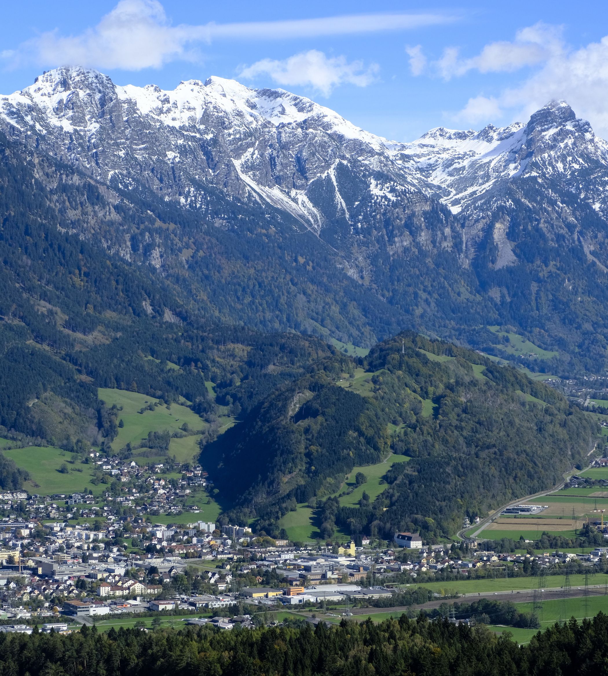 Mapa lokalizacji — Tschengla Terrace, Bürserberg, Austria