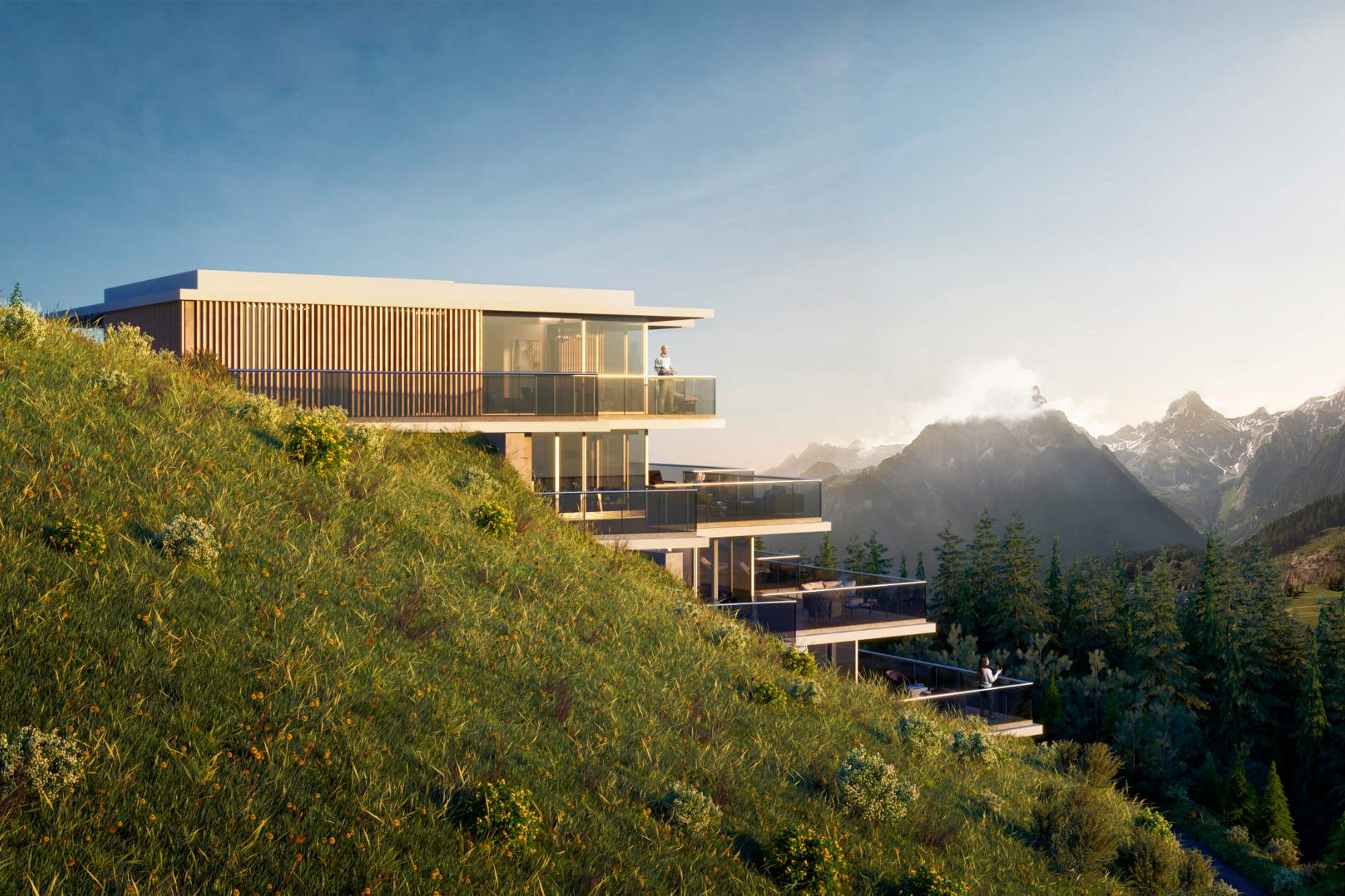 Tschengla Terrace II — Bürserberg, Austria