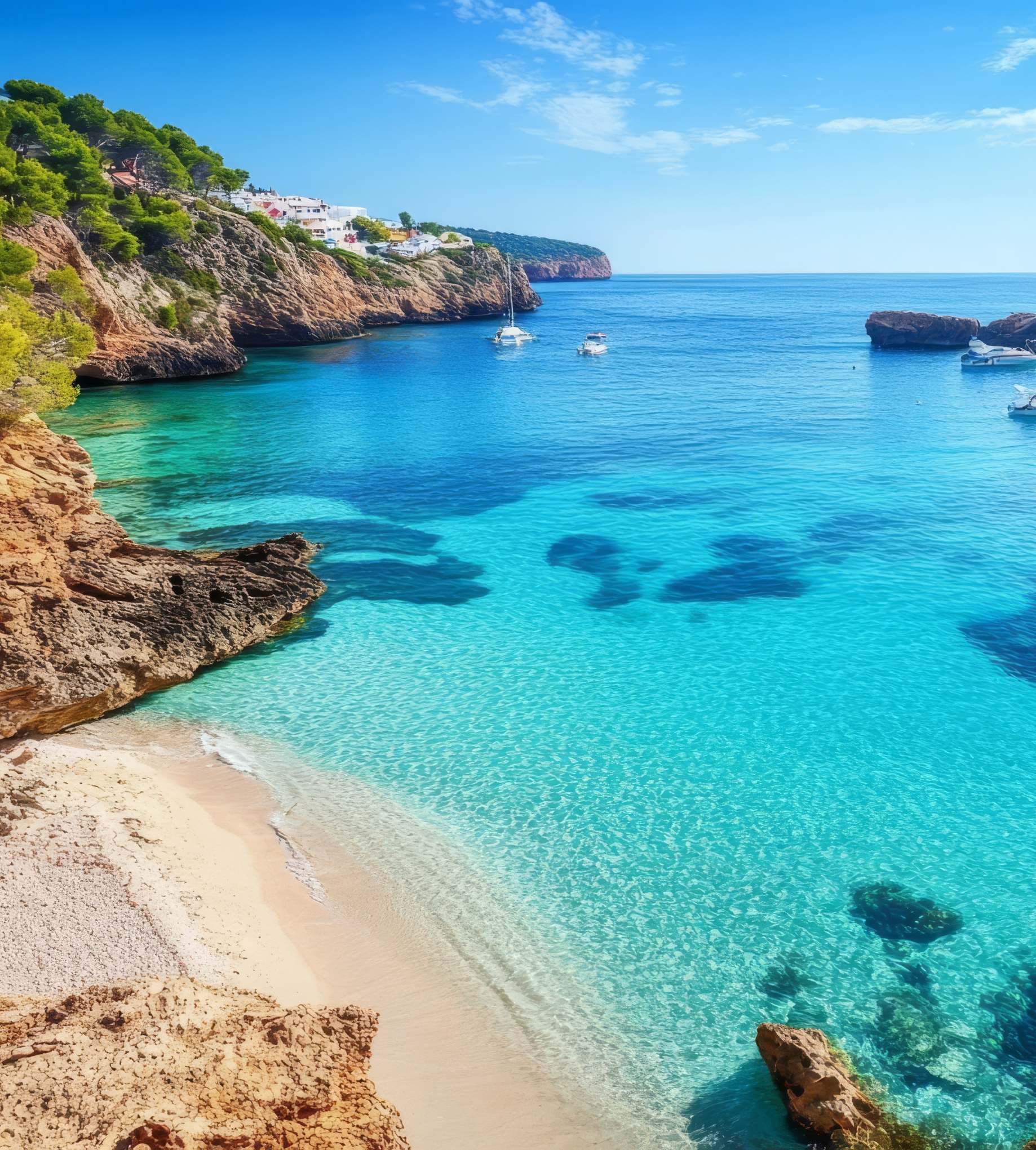 Mapa lokalizacji — Villa Tarida, Cala Tarida, Ibiza