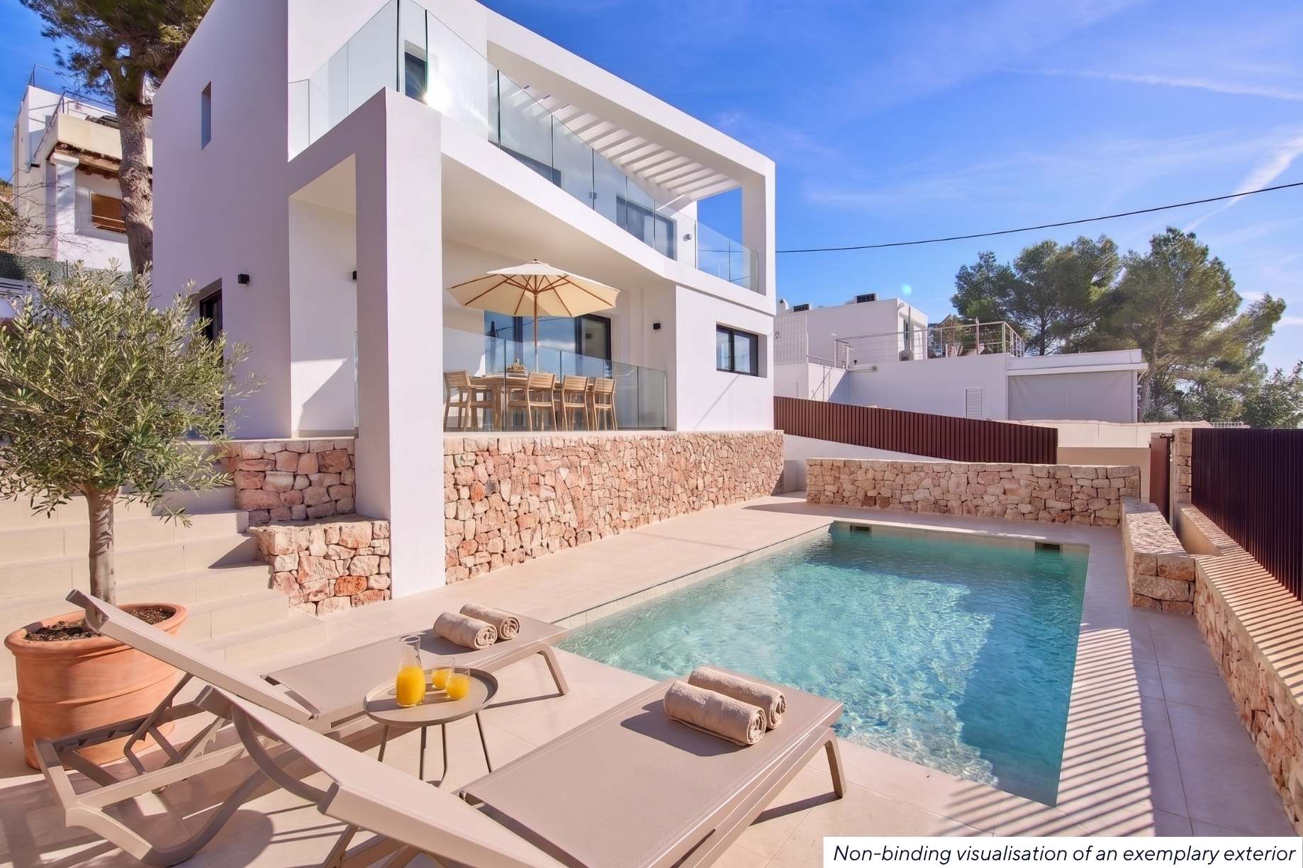 Villa Cap Martinet — Cap Martinet, Ibiza