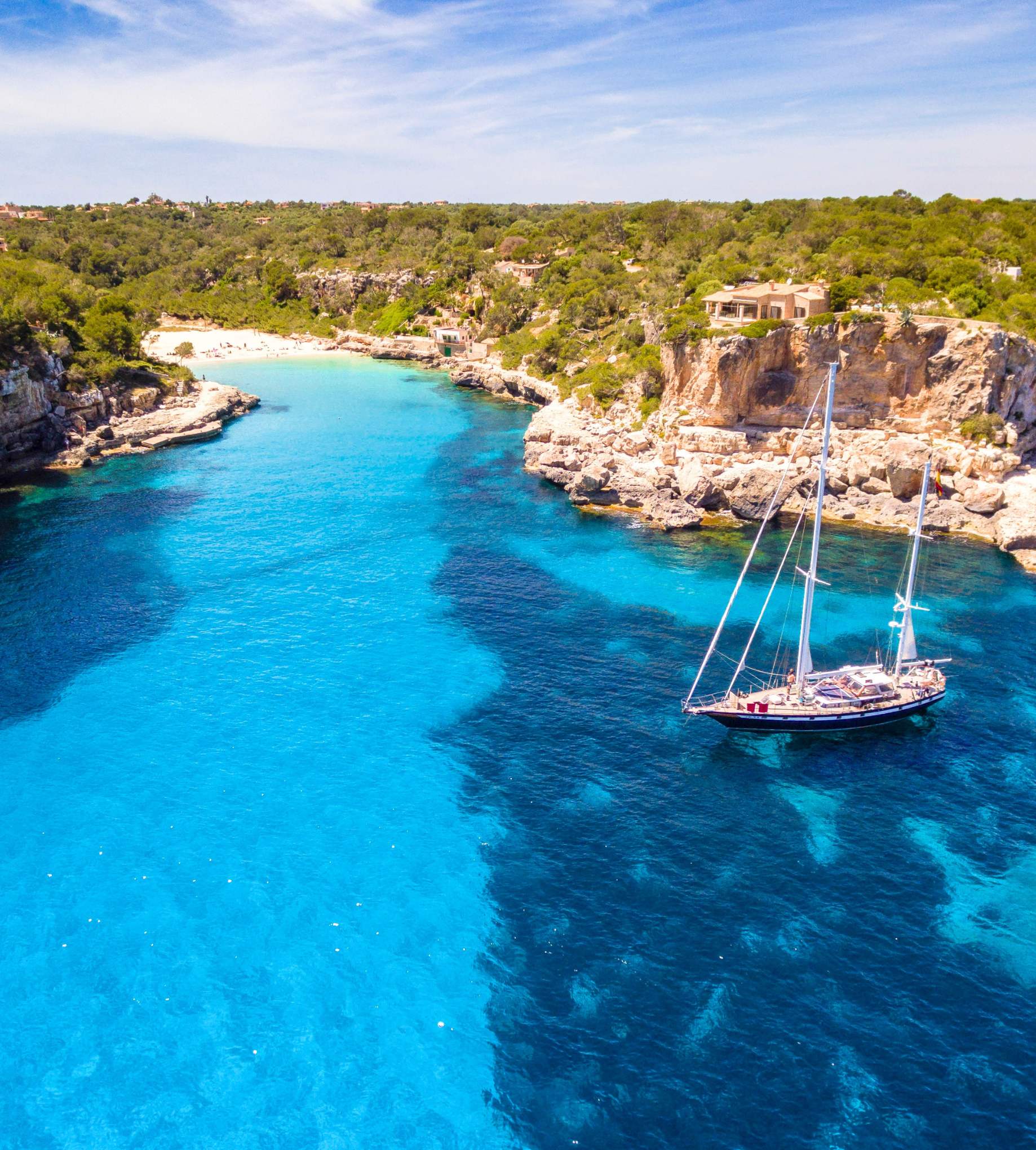 Mapa lokalizacji — Lucera, Cala Llombards, Majorka